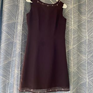 Maroon Beaded Dress